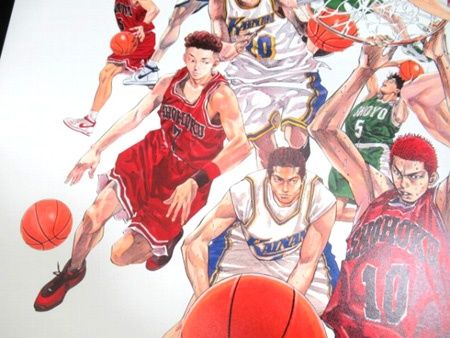 スラムダンク SLAM DUNK ポスター 縦84×横59cm 井上雄彦 集英社