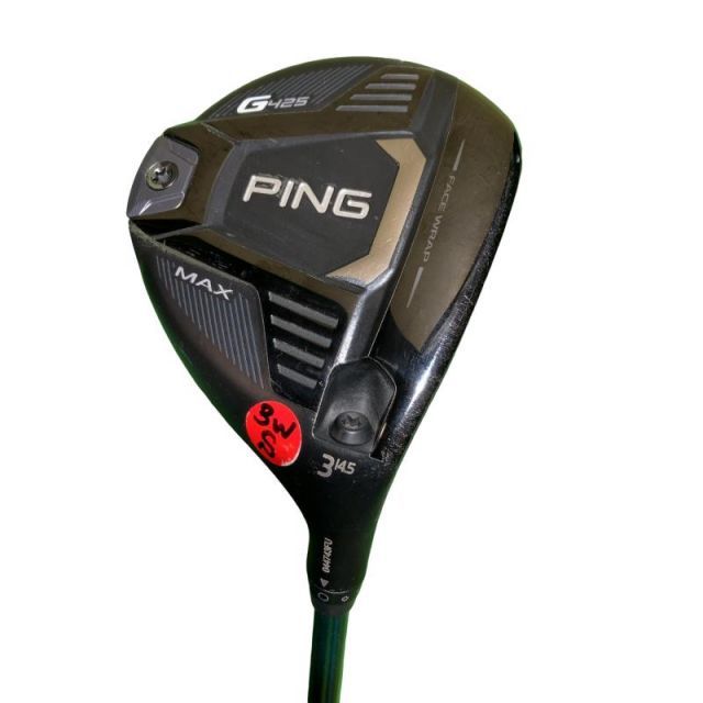 売れ筋店舗 PING G425 MAX フェアウェイウッド 3w 14.5ヘッドのみ