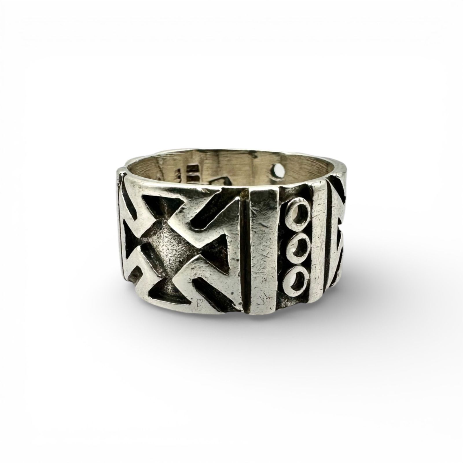 覚悟の証】アイアンクロス 鉄十字 MEXICO TAXCO SILVER 925 刻印 