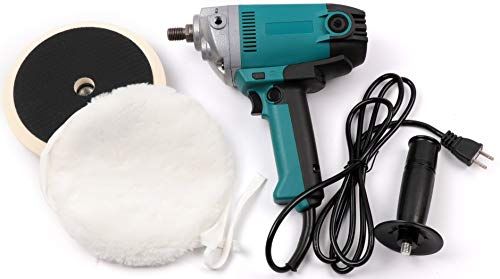 コシハラ 電動ポリッシャー AC 100 V 電動カーポリッシャー 変速電動ポリッシャー 車用研磨機 自動車ポリッシャー 調節 なスピードカー研磨機 950 W 180 mmパッド 回転数600-3000 rpm NN 101