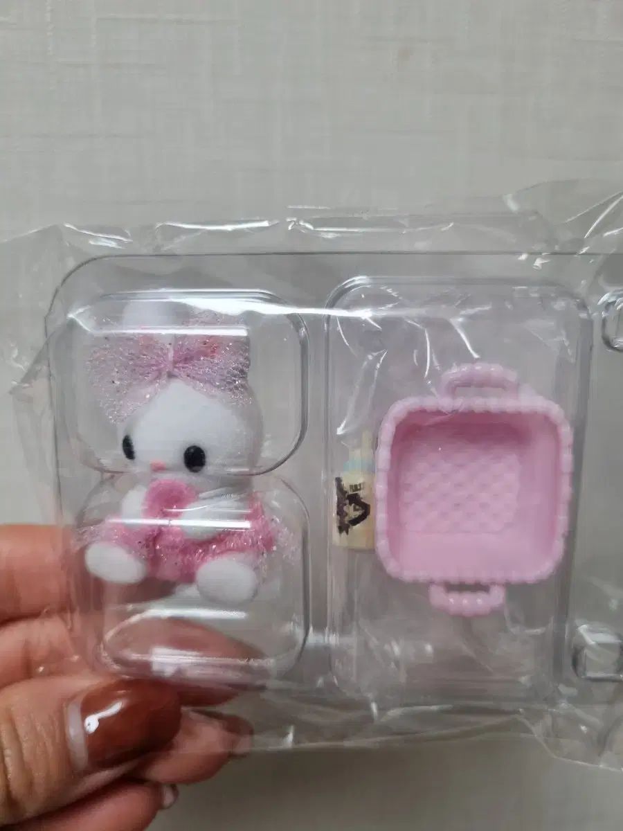 (新品) シルバニアファミリー 赤ちゃんうさぎ ピンク セット