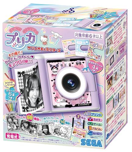 セガフェイブ SEGA FAVE PRINT CAMERA プリカ サンリオキャラクターズpo 1 fd 3342 d
