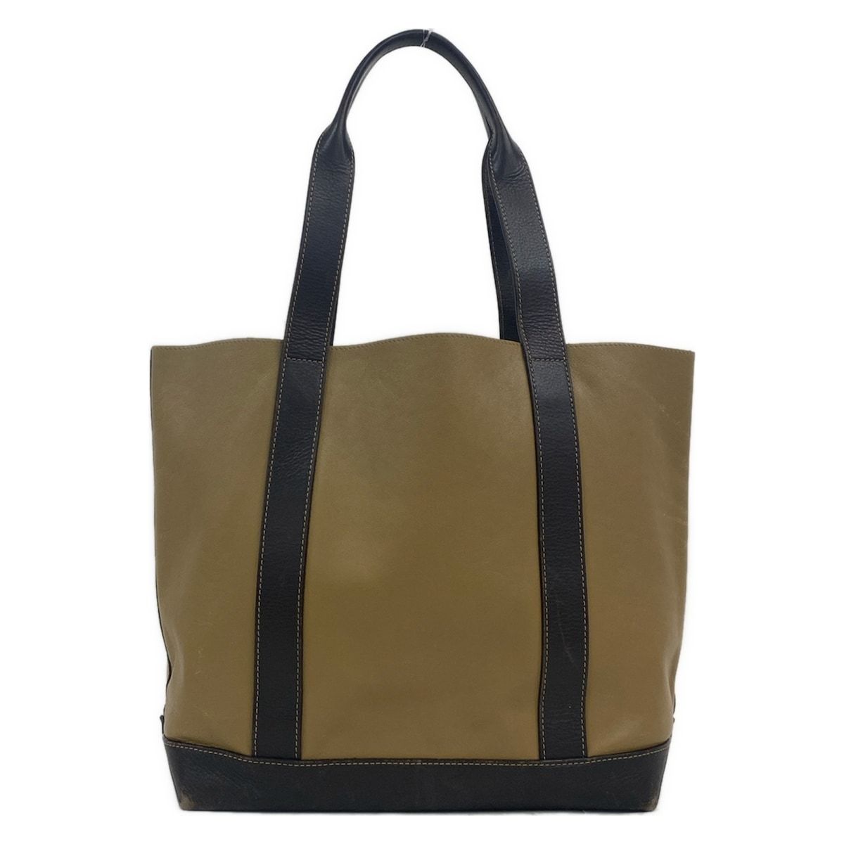レディース LOEWE(ロエベ) トートバッグ - ベージュ×ダークブラウン 