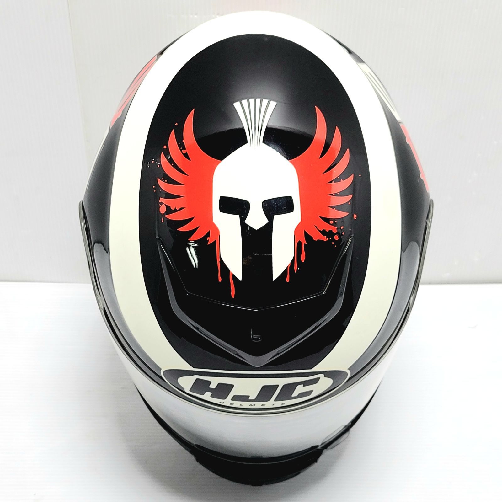 現状品】HJC CL-ST ホルヘ ロレンソ レプリカ フルフェイス ヘルメット