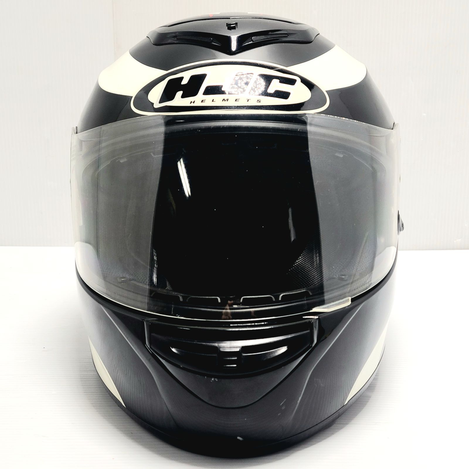 現状品】HJC CL-ST ホルヘ ロレンソ レプリカ フルフェイス ヘルメット