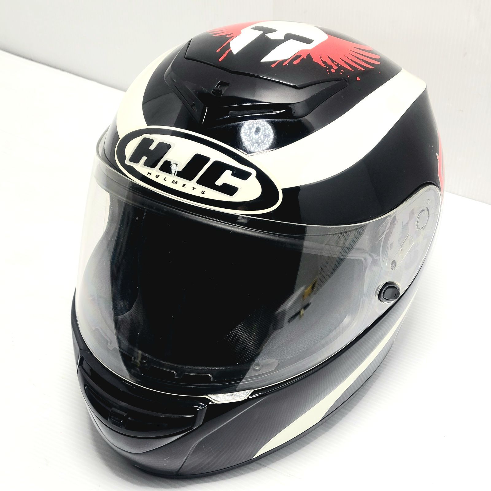 現状品】HJC CL-ST ホルヘ ロレンソ レプリカ フルフェイス ヘルメット
