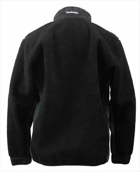 EC パズデザイン 防寒服アウター SJK 020 ボアフリースジャケット XL ブラック チャコール