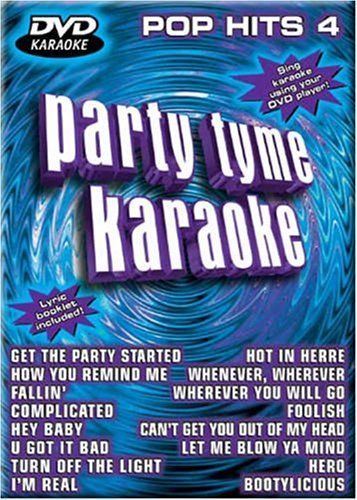 Party Tyme Karaoke Pop Hits 4 DVD 品