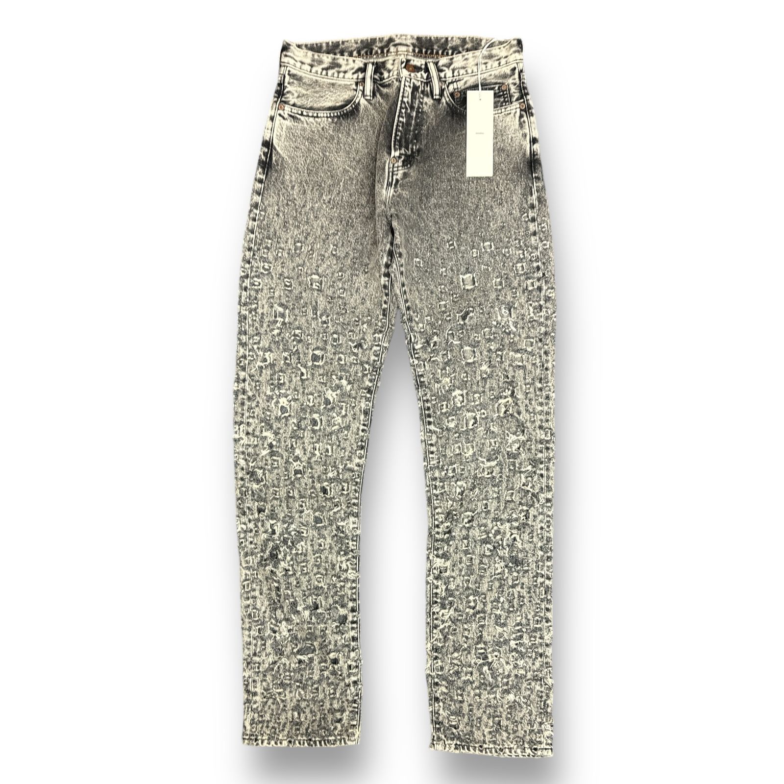 未使用 SUGARHILL  24SS CRASHED BLACK MODERN DENIM REGULAR TROUSERS  クラッシュデニムパンツ ジーンズ シュガーヒル 2441000432 フェードブラック 30 （77467A） 未使用 SUGARHILL 24SS CRASHED BLACK MODERN DENIM REGULAR TROUSERS