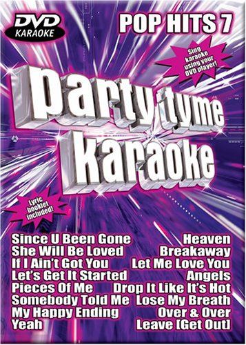 Party Tyme Karaoke Pop Hits 7 DVD 品