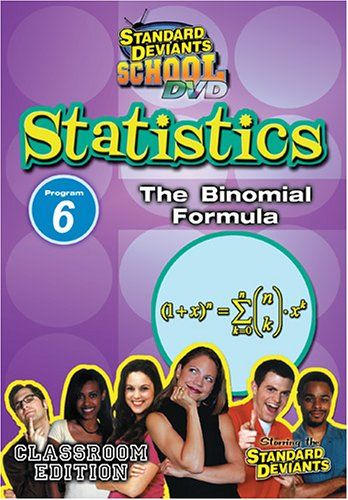 Sds Statistics Module 6 The Binomial Formula DVD 品