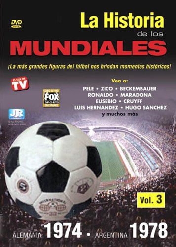 Historia De Los Mundiales Futbol 3 Alemania DVD 品