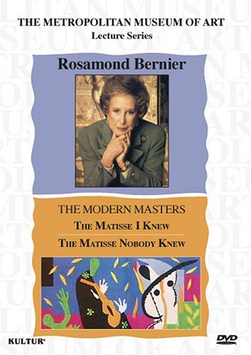 Rosamond Bernier Matisse I K - Nobody DVD 品