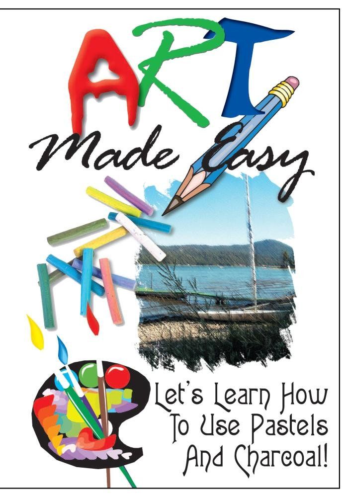 Art Made Easy Lets Learn How to Use Pastels and Charcoal DVD 品