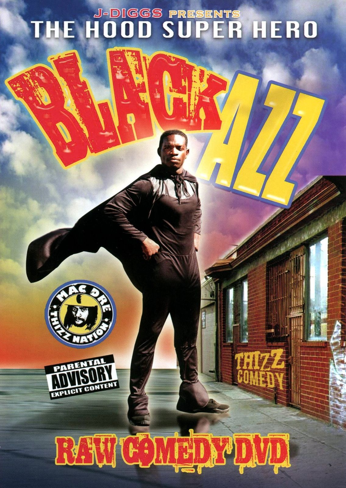 Black Azz the Hood Superhero DVD 品