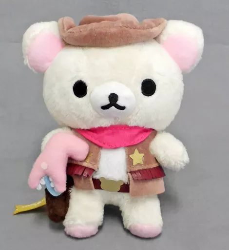 ぬいぐるみ コリラックマ カウボーイ|アメリカ西部 アニバーサリーぬいぐるみ リラックマ 5周年記念商品 リラックマストア