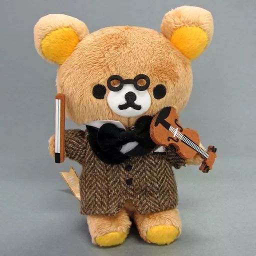 ぬいぐるみ リラックマ バイオリン|オーストリア アニバーサリーぬいぐるみ 東京スカイツリータウン 4周年記念 リラックマストア