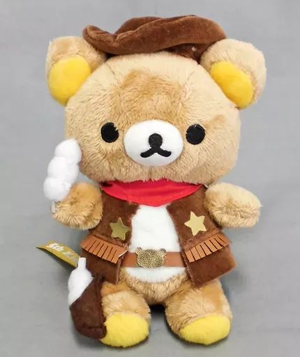 ぬいぐるみ リラックマ カウボーイ|アメリカ西部 アニバーサリーぬいぐるみ 5周年記念商品 リラックマストア