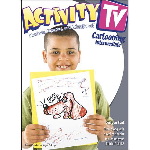 Activity TV Cartooning Intermediate DVD 品