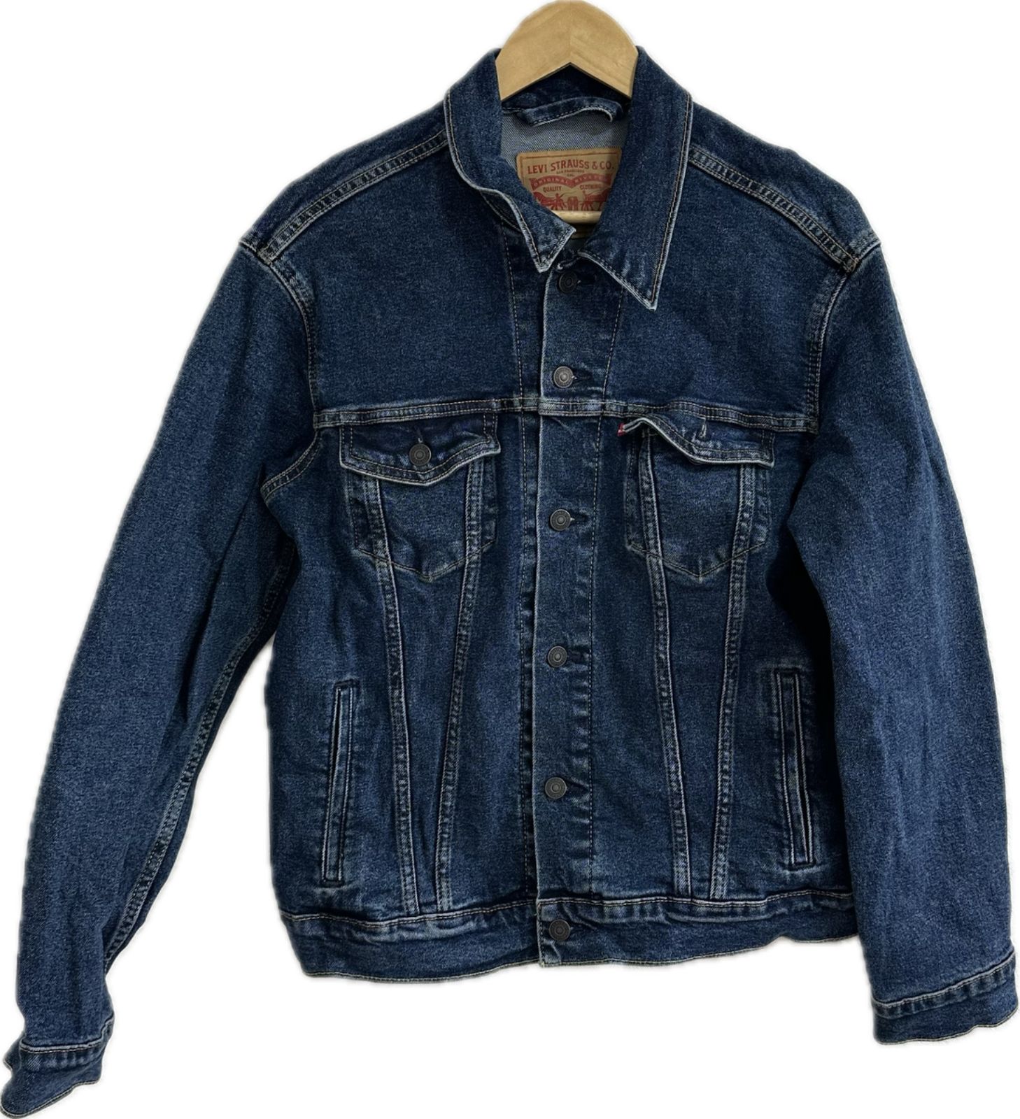 美品】LEVI'Sリーバイス デニムジャケットGジャン アウター メンズ M