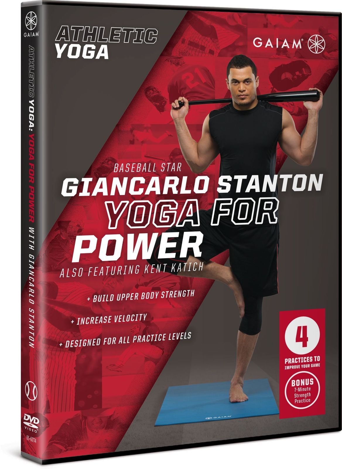 Gaiam Athletic Yoga for Power with Giancarlo Stanton 品