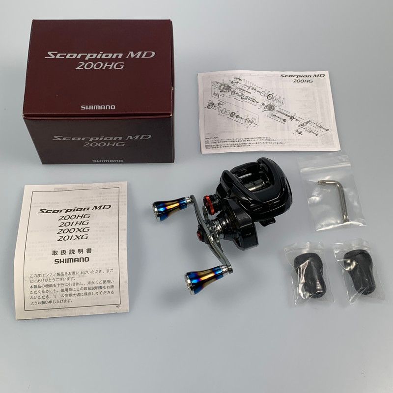 SHIMANO シマノ リール 24スコーピオンMD 200 HG 86