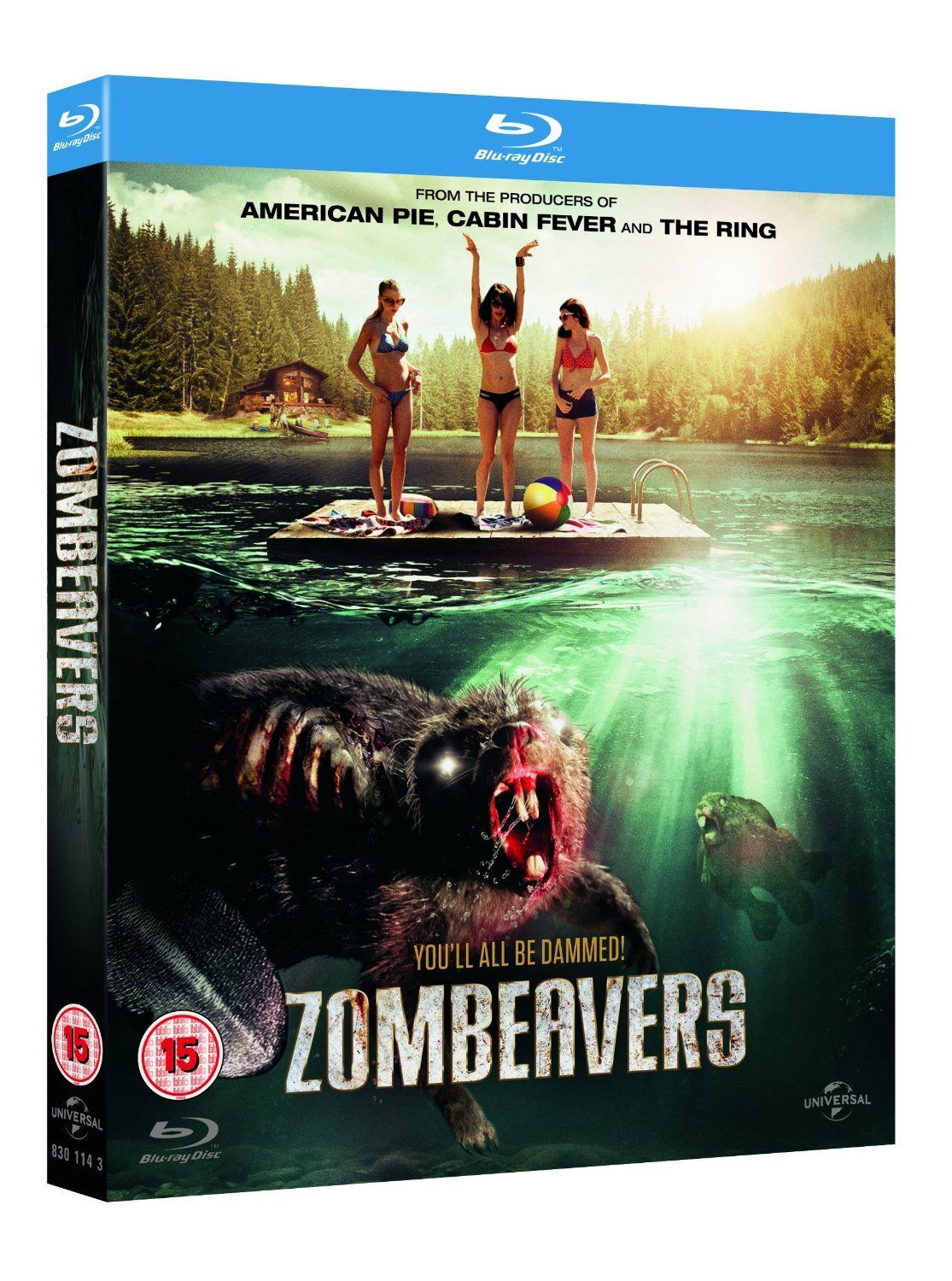 Zombeavers Blu-ray 品
