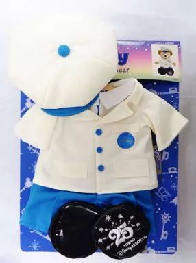 ぬいぐるみ ダッフィー ディズニー リゾートライン 25周年キャストコスチュームシリーズ ぬいぐるみ用衣装 ディズニーベア
