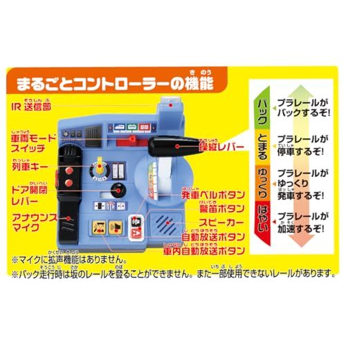 タカラトミー TAKARA TOMY プラレール 乗車 ! 出発進行! まるごと鉄道体験! E 5系 はやぶさコントロールセット 電車 列車 おもちゃ 3歳以上 男女両用 玩具安全基準合格 STマーク認証 PLARAIL TAKAR 0071873 f