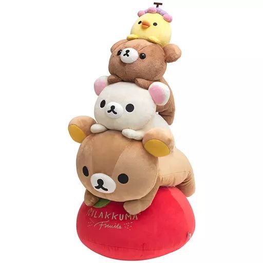 ぬいぐるみ リラックマスペシャルフルーツぬいぐるみ フルーツでまくまくリラックス♪テーマ リラックマ サンエックスネットショップ