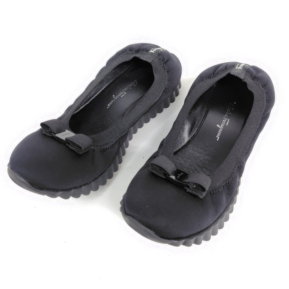 ☆使用感少なめ美品☆Salvatore Ferragamo フェラガモ パンプス 6.5C 