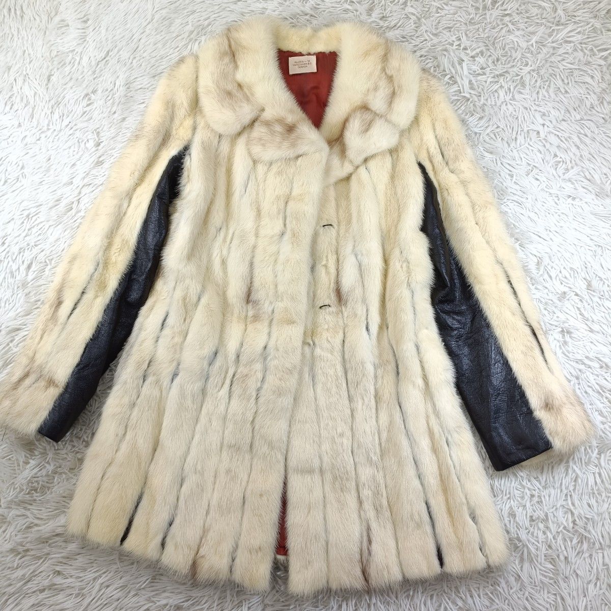 美品 Made In Canada ミンクコート 美品 Made In Canada ブルー 