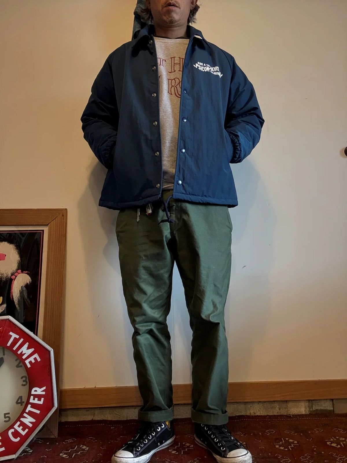 Psicom tivoLi surf shop 2025 BOA COACH JACKET サイコム チボリ