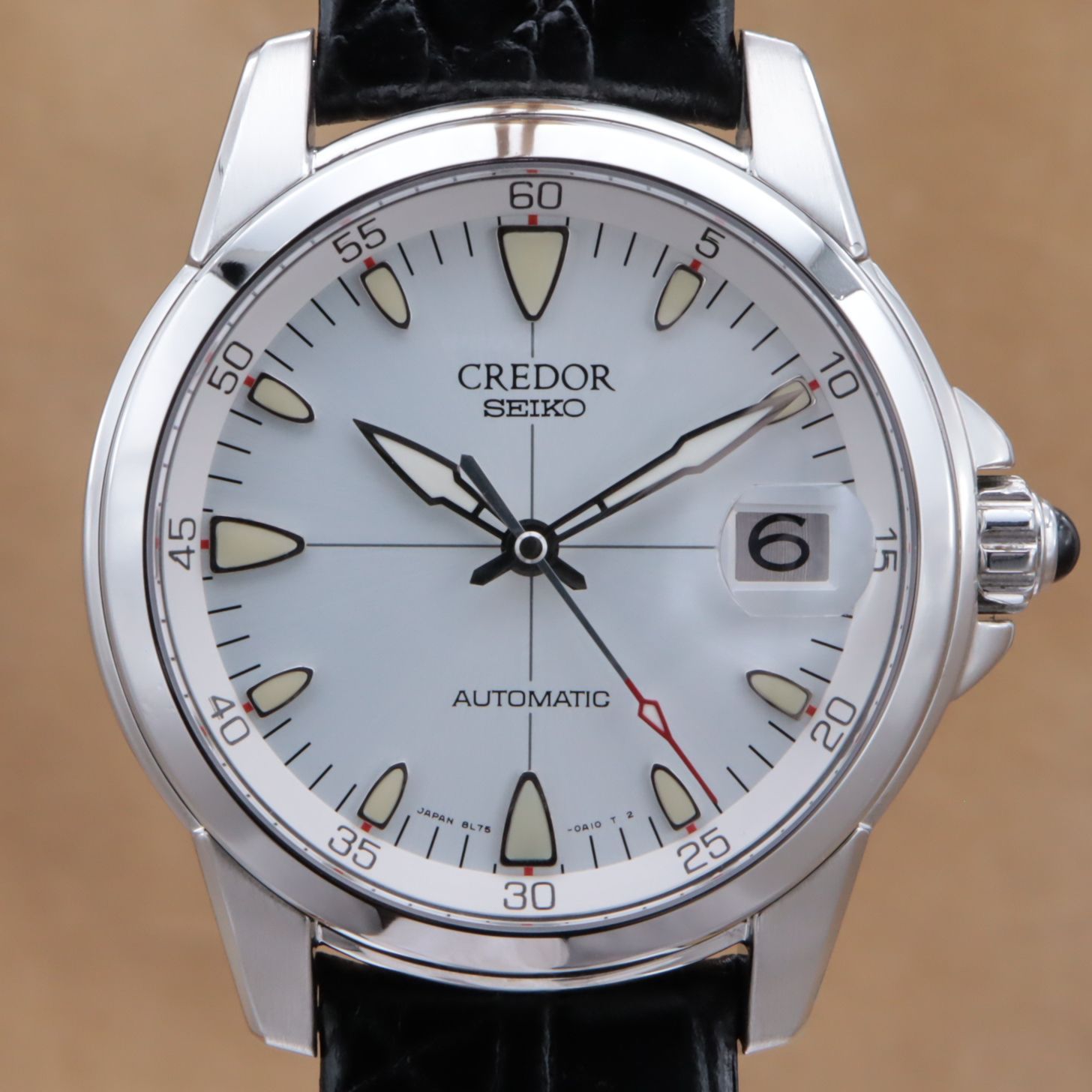  SEIKO CREDOR Phoenix AUTOMATIC GCBR995|8L75-0A30 セイコークレドール フェニックス 自動巻き シルバー ヴィンテージ 1999年製 点検済 仕上済 ６ヶ月保証 CH169 売れ筋 自動巻き時計 腕時計(アナログ)