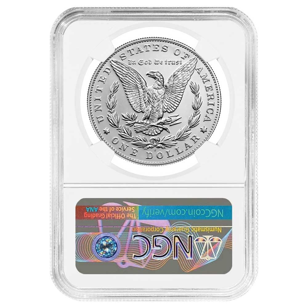 ★記念ラベル★2021 CC モルガン銀貨 NGC FDI MS70 100周年 2021-S 1ドルモルガン銀貨 NGC MS70 100周年記念ラベル - メルカリ