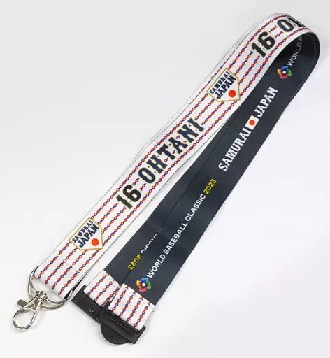 大谷翔平 WBC×侍ジャパン 2023 選手ネックストラップ 16 中古】ストラップ 大谷翔平#16 侍ジャパン×WBC 選手ネックストラップ