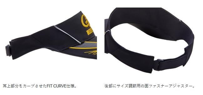 がまかつ Gamakatsu G サンバイザー GM 9106 ホワイト M