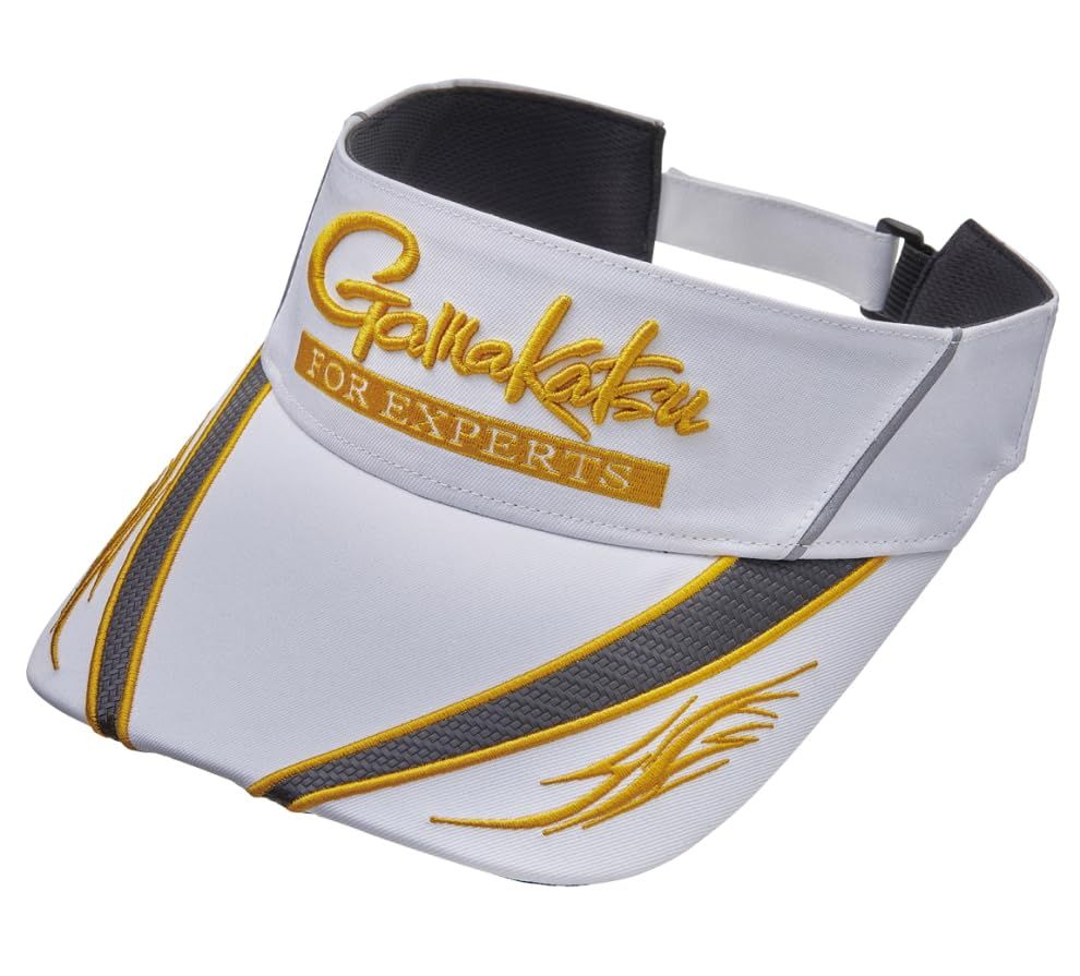 がまかつ Gamakatsu G サンバイザー GM 9106 ホワイト M