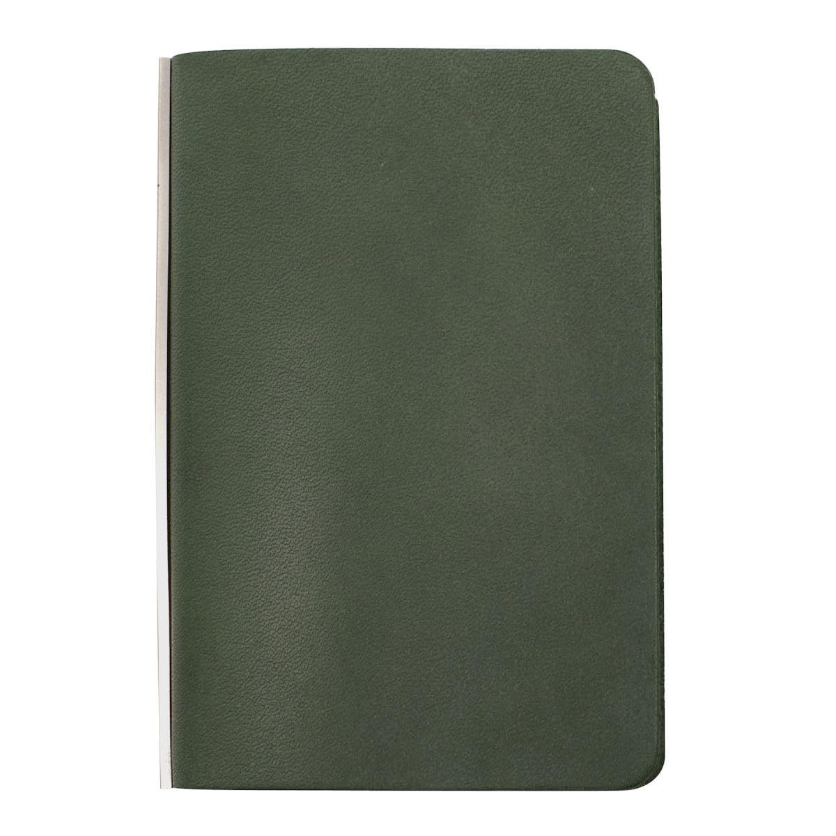 KNOX|ノックス システム手帳 プロッター ミニ ブライドル 11 mm グリーン レザーバインダー 7771