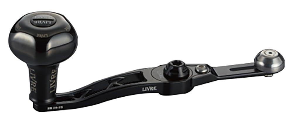 リブレ LIVRE 11463 SB 70-75 Bシリーズ PT 35 Bノブ搭載 ダイワ|ABU 左巻き用 オールブラック SBA-77 DL-KB