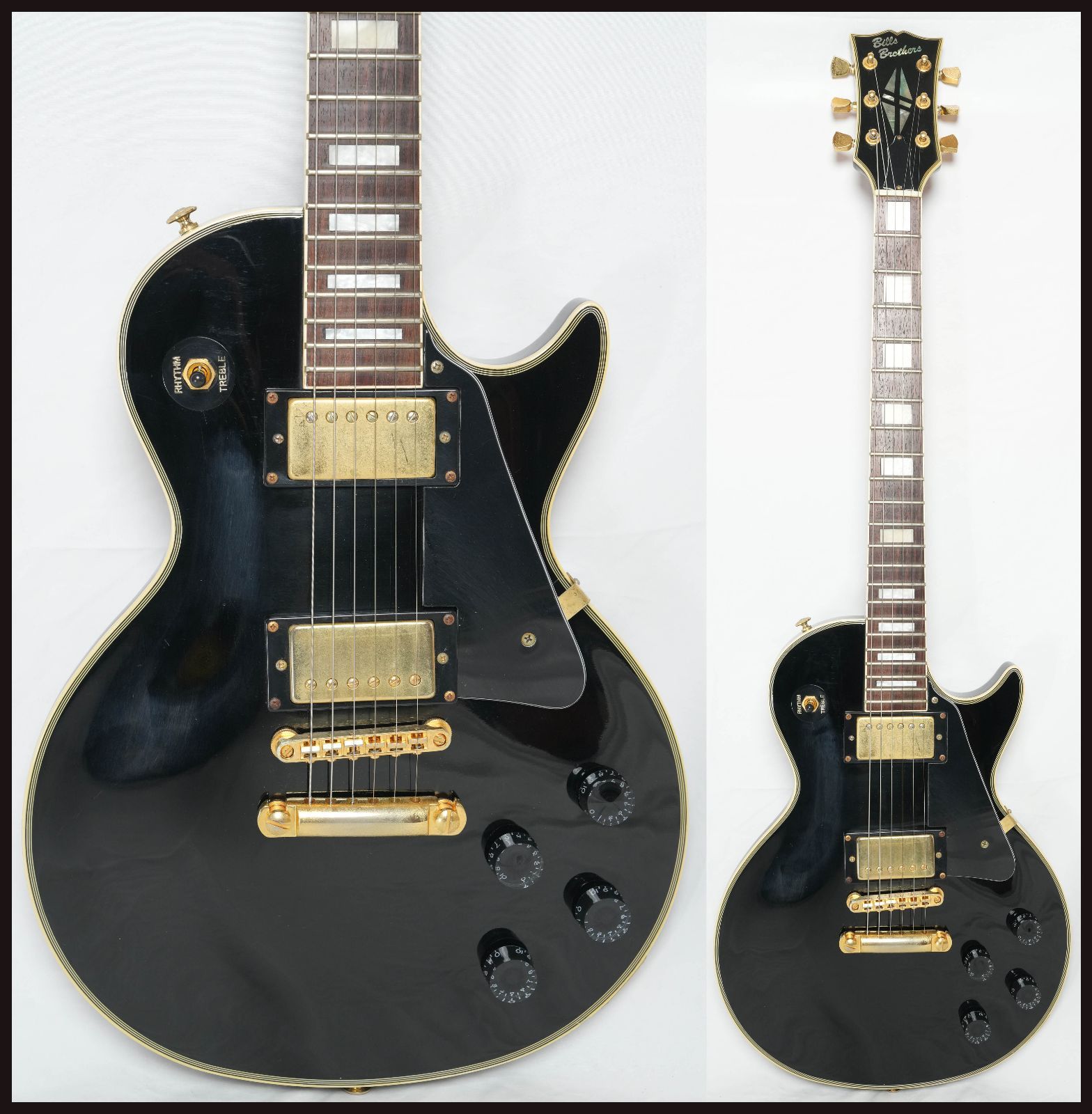 レスポール、ｂｉｌｌＢrothers！値下げ ☆Bills Brothers by Bill Lawrence☆薄型 レスポールカスタム レア