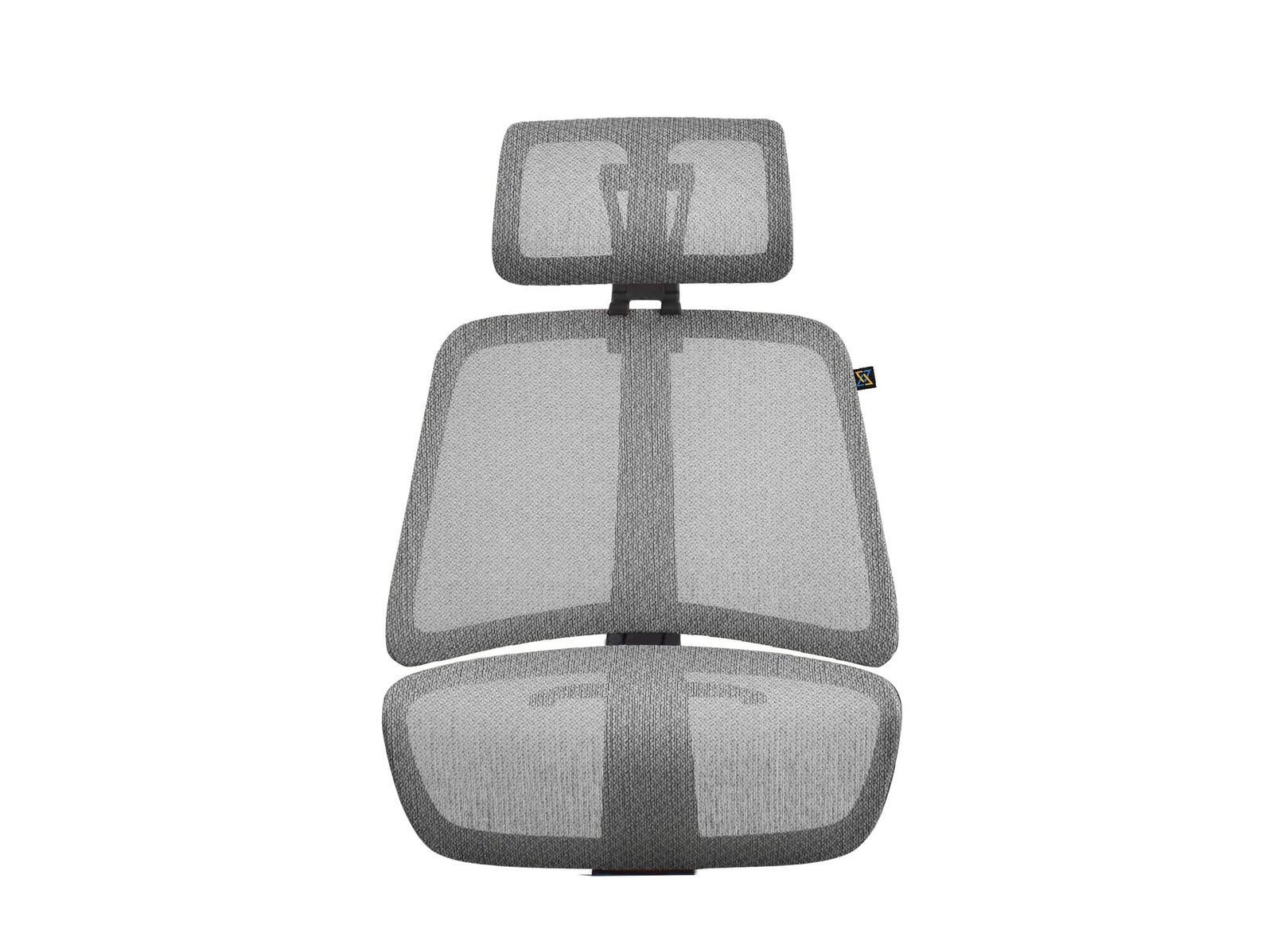 ALPHAEON E2 POP Ergonomic Chair ヘッドレスト付きバックレスト単体 グレー 5色の別売シートからお好きなカラーを選んでくみ上げる アメリカ BIFMA規格認証取得 エルゴノミックチェア Fusion Innovation E