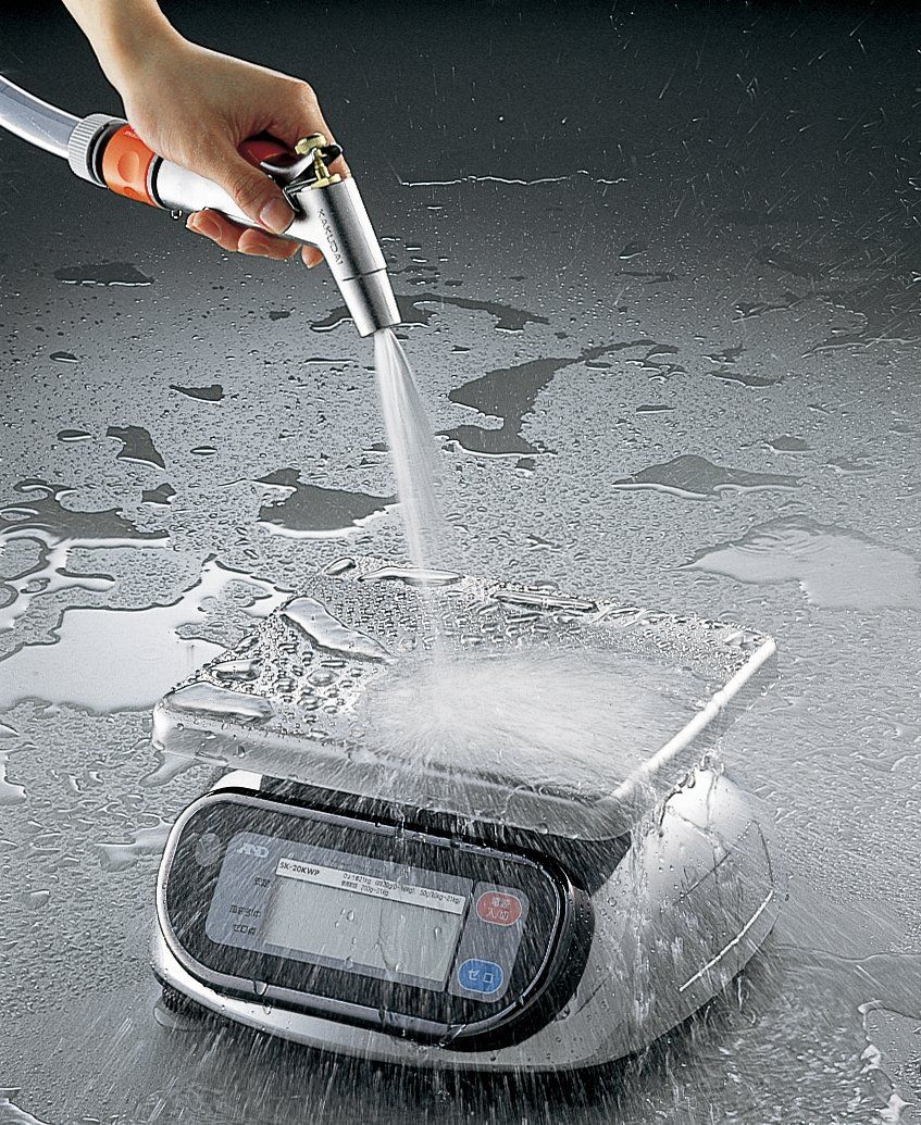 A-D 取引証明用 防塵 防水デジタルはかり SK-10 KiWP ≪ひょう量 10 kg 最小表示 0.01 使用範囲 0.1~10 皿寸法 232 W *192 D mm 検定付 使用地区制限なし≫