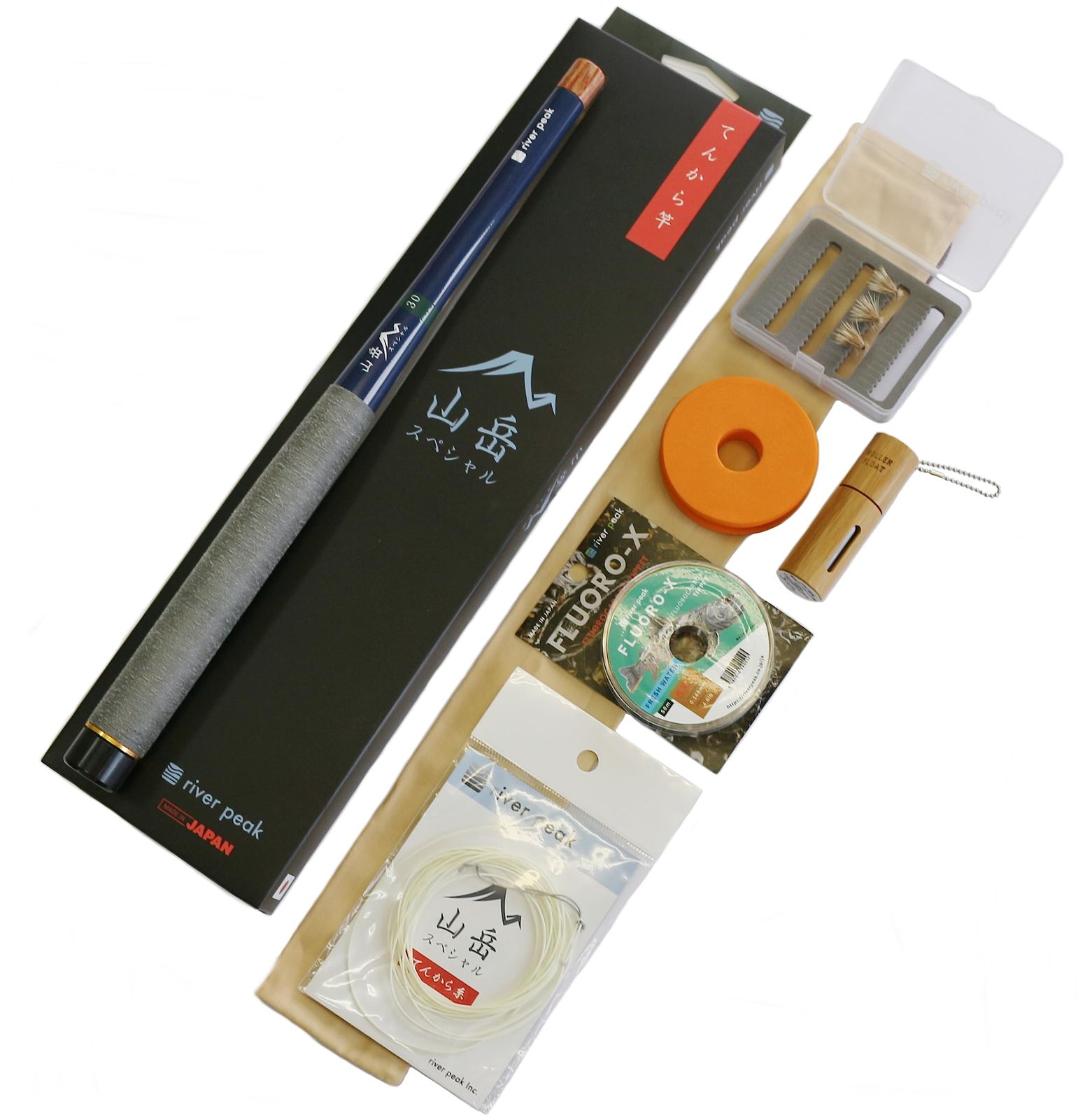 river peak リバーピーク 山岳スペシャル てんから竿 3 0 m Full kit