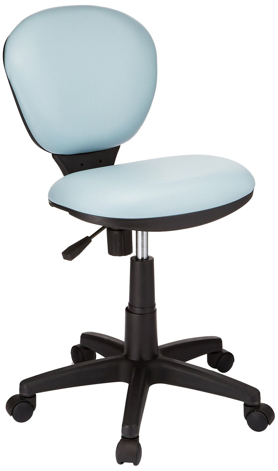 ナカバヤシ 抗菌レザーオフィスチェア デスクチェア 椅子 ブルー RZC 273BL