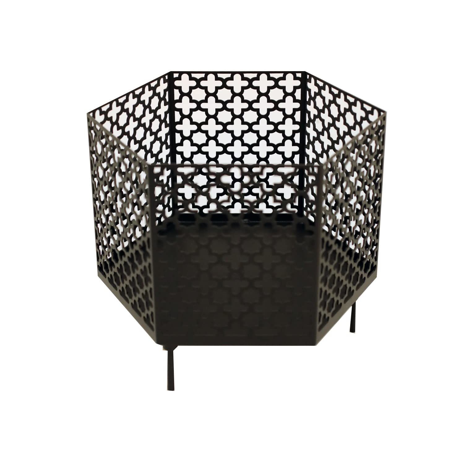 S more スモア 六面焚火台 天板-収納袋セット 焚き火台 キャンプ コンパクト アウトドア 暖房 BBQ バーベキュー コンロ 屋外 伝統柄 和柄 四つ葉