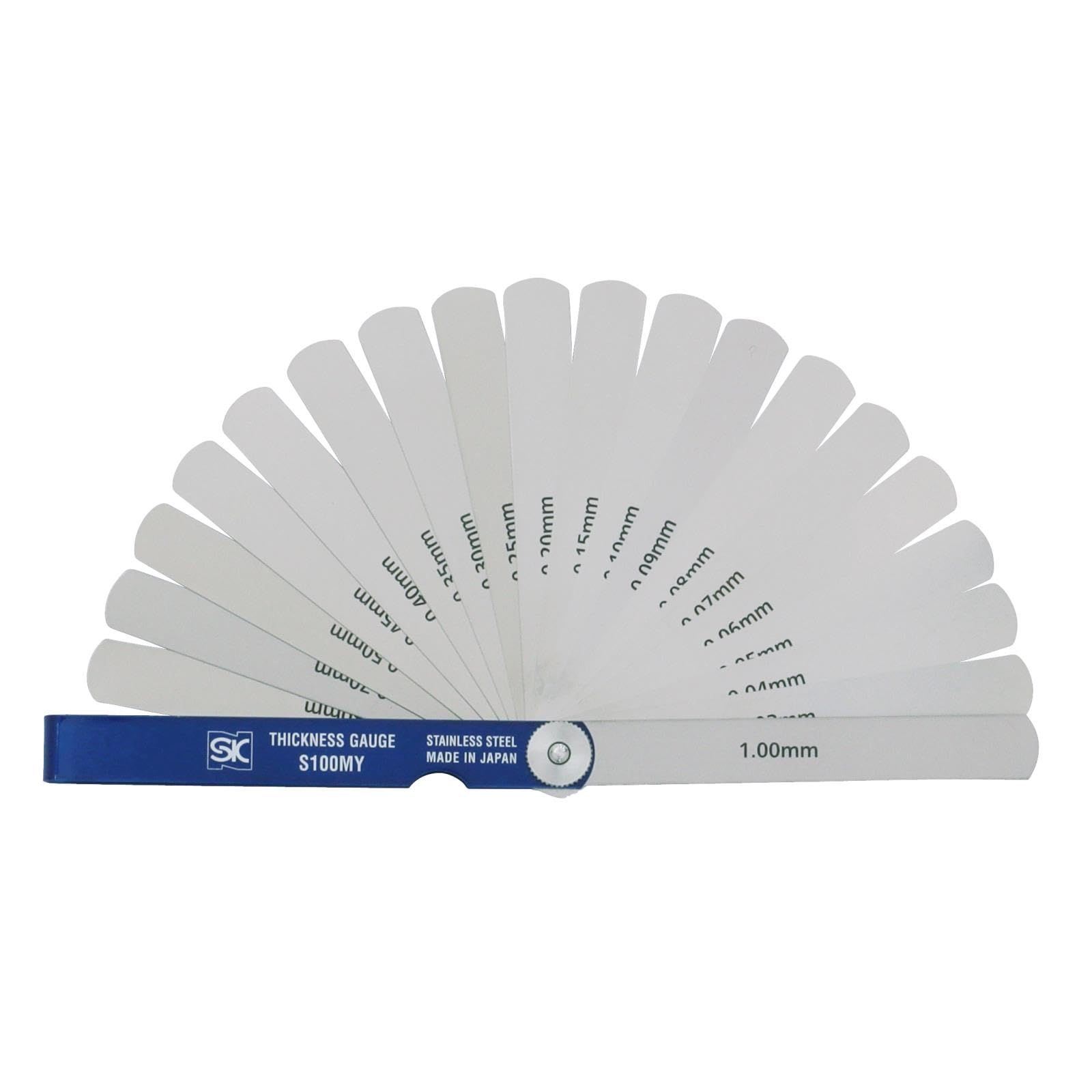 新潟精機 Niigataseiki SK 日本製 シクネスゲージ すきまゲージ ステンレス製 組 150 mm S MY 0.03-1.00