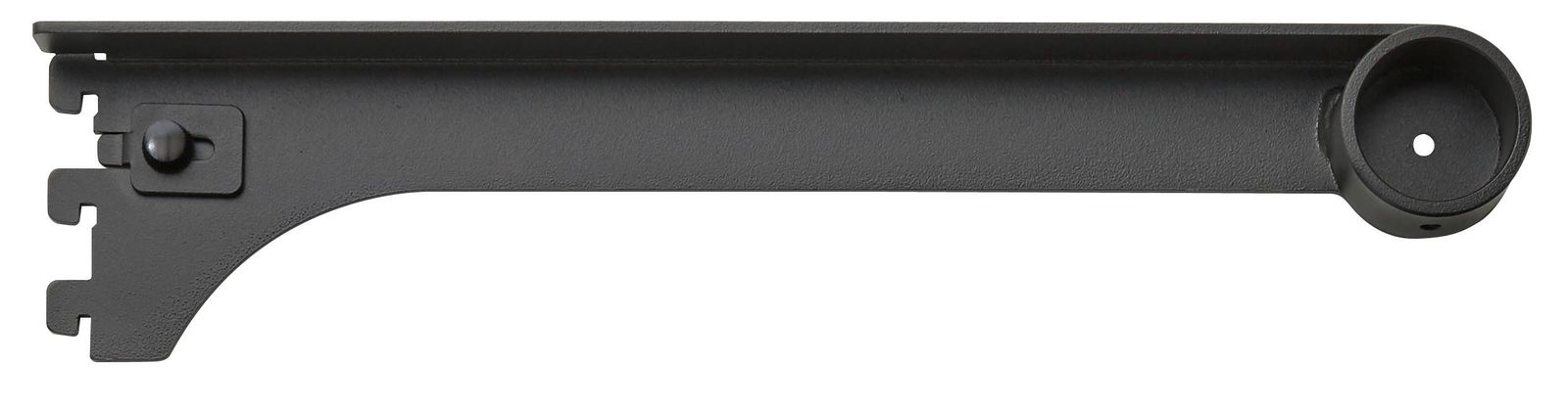 ウッドワン カナモノ カケルノ ブラック 棚柱用ブラケット 左右セット MKTTKS-2-K