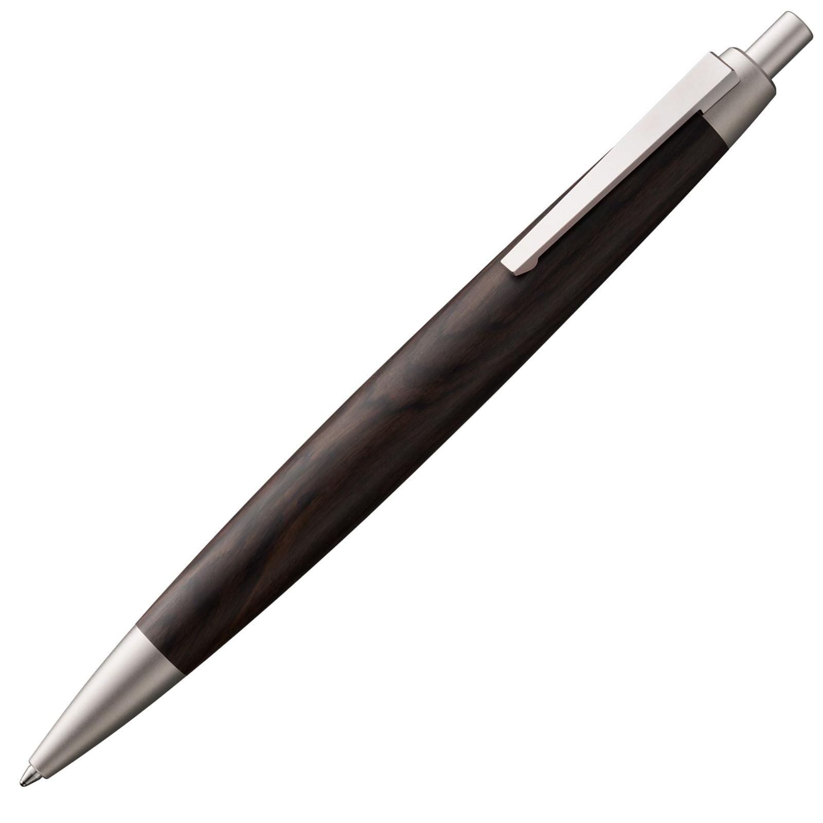 LAMY ラミー 2000 ブラックウッド ボールペン 黒 - グラナディラ材 アフリカンブラックウッド 製ボディ パラジウム仕上げのエレガントなボールペン 最適な ンス 大容量リフィル 線幅 M 16 付き