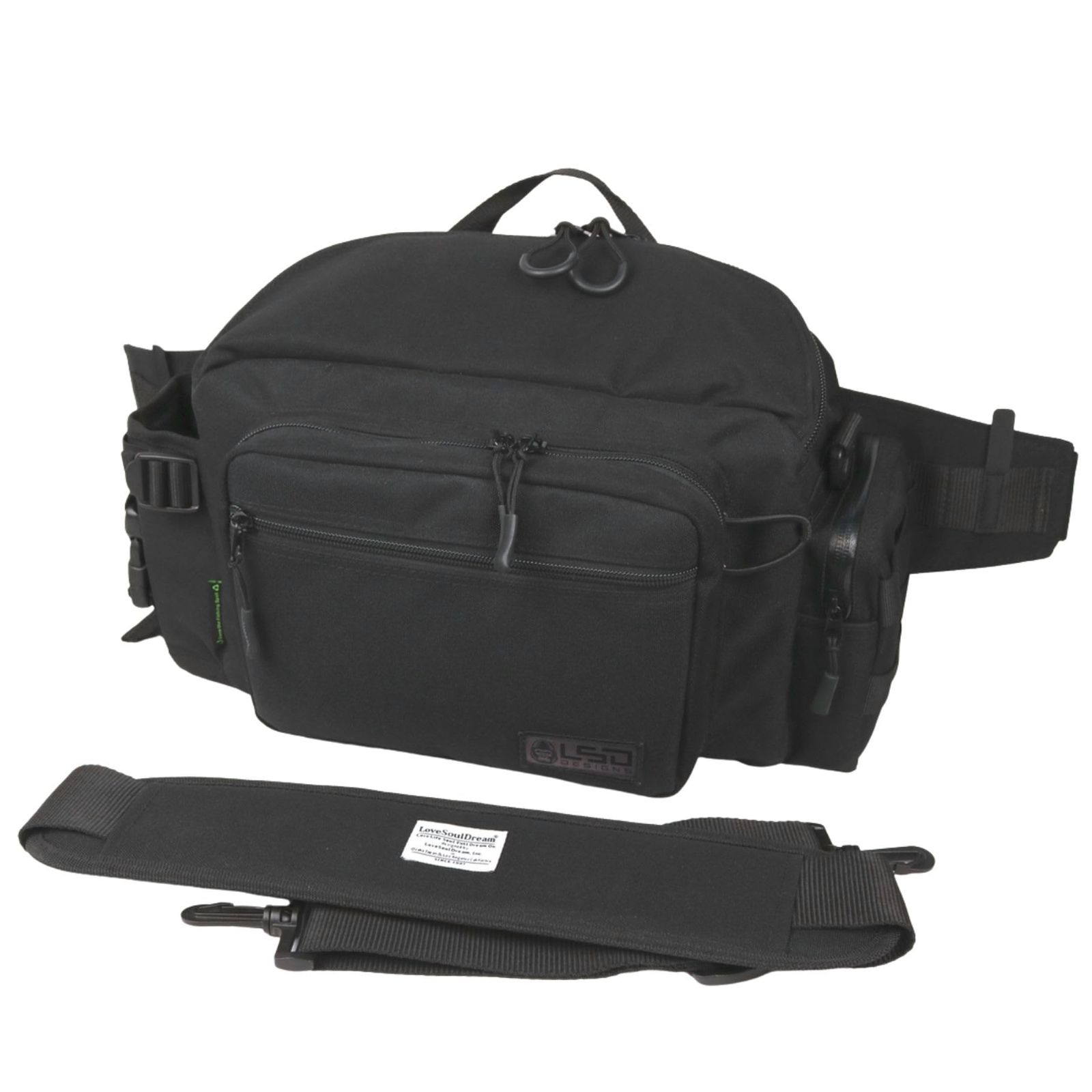 ラブソウルドリーム Love Soul Dream ヒップバッグチューンドネオ エコブラック